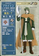 Brighton as he appears in the TCG as a Level 10 Axe Knight.