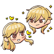 Lachesis and Eldigan from the Fire Emblem Heroes guide.