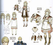 Concept artwork of Faye from Echoes: Shadows of Valentia.