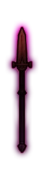 In-game model of Umbra Burst in its lance form.