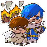 Leif and Finn from the Fire Emblem Heroes guide.