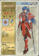 Shiida as a level 20 Dragon Knight in series 6 of the TCG.