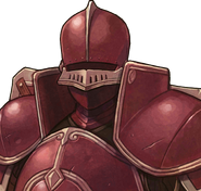 A Knight from Fire Emblem Echoes: Shadows of Valentia.