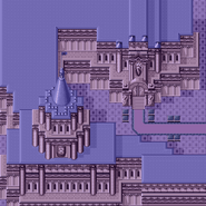 Chapter 20 map from Fire Emblem: Mystery of the Emblem.