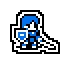 Alm's 8-bit sprite accessory from Heroes.