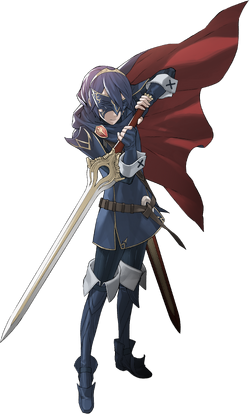 Fire Emblem Awakening Lucina Engraved Holographic Foil Character Art Card 