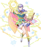 Artwork of Resplendent Ilyana from Fire Emblem Heroes.