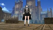 Female Byleth's DLC Officers Academy costume.