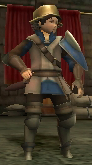 Donnel's battle model as a Mercenary in Awakening.