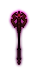 In-game model of Umbra Burst in its staff form.
