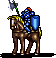 Lex's battle sprite as an Axe Knight.