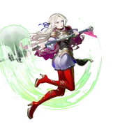 Artwork of Resplendent Edelgard from Fire Emblem Heroes.