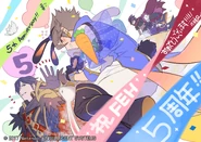 Fire Emblem Heroes Fifth Anniversary art by PenekoR.