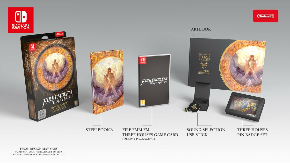 Nintendo switch fire emblem three houses bundle outlet