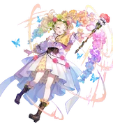 Artwork of Lissa as the Sweet Celebrant from Fire Emblem Heroes by Fuzichoco.