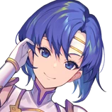 Mild Middle Sister Catria's portrait from Heroes.