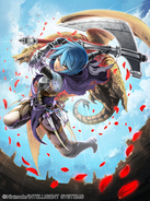 Obra de Beruka en Fire Emblem 0 (Cipher) por Saori Toyota.