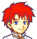 Younger Roy's portrait in The Blazing Blade