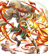 Artwork of Indomitable Will Tormod from Fire Emblem Heroes by Meka.