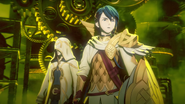 Alfonse and Kiran in the Book V opening cinematic.