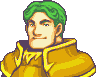 Bors' portrait in Binding Blade.