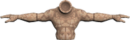 Model render of the Stoneborn, with the mask removed.