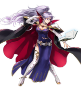 Artwork de Ishtar en Fire Emblem Heroes.