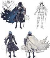 Concept art of Chrom for Tokyo Mirage Sessions ♯FE.