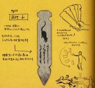 Concept artwork of the Rat Spirit scroll.