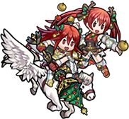 Unyielding Snow Cordelia's and Selena's sprite from Heroes.