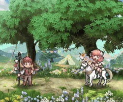 Genny attacking with Toasty Skewer.