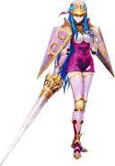 Official artwork of Caeda from Tokyo Mirage Sessions ♯FE