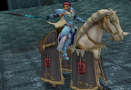 Fiona's battle model as a Silver Knight in Radiant Dawn.