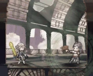 Orochi attacking with Tiger Spirit in Fire Emblem Heroes.