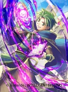Ilustración de Raigh en Fire Emblem 0 (Cipher) por Doji Shiki.