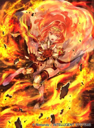 Artwork of Celica in Fire Emblem 0 (Cipher) by Rika Suzuki.