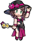 Solar Songstress Dorothea's sprite from Heroes.