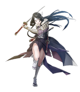 Artwork of Say'ri from Fire Emblem Heroes by Yura.