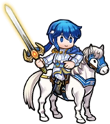 Seliph's sprite as Enduring Legacy from Heroes.