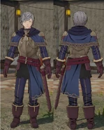 Ashe as he appears in Fire Emblem Warriors Three Hopes