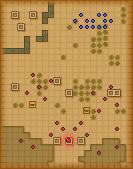 The map from Chapter 11 of Fire Emblem Awakening.