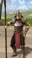 Battle model of an enemy generic Soldier from Echoes: Shadows of Valentia.