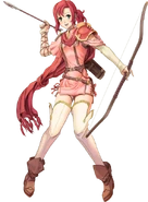 Norne from Fire Emblem: New Mystery of the Emblem by Daisuke Izuka.