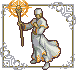 Generic CG portrait of the Priest class from the GBA titles.