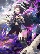 Ilustración de Nyx en Fire Emblem 0 (Cipher) por kawasumi.