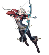 Artwork de Nina en Fire Emblem Heroes por Mikuro.