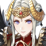 Brave Edelgard's portrait from Heroes.