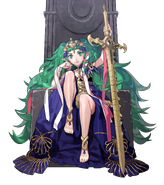 Official artwork of Sothis from Fire Emblem: Three Houses.