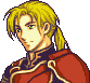 Forde's portrait in The Sacred Stones.