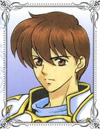 Portrait artwork of Leif from the Thracia 776 Illustrated Works